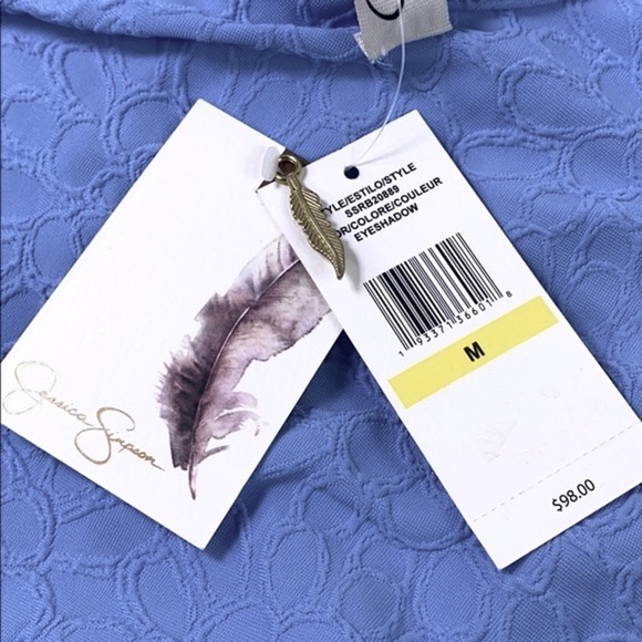 JESSICA Simpson Rose Bay Textured 1 Piece Swimsuit - Picture 7 of 8